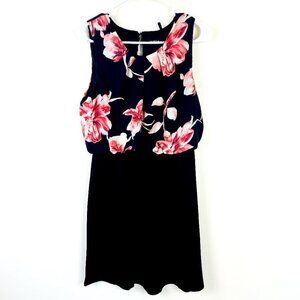 NEW Colloseum Black Floral Summer Dress Sleeveless
